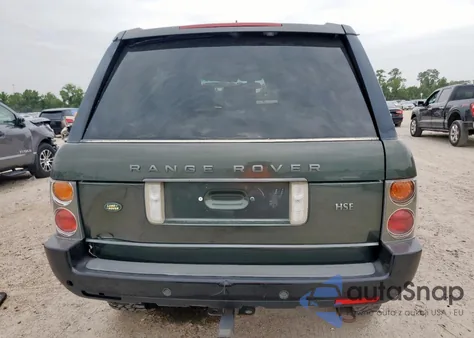 2006 Land Rover Range Rover Hse из США, поврежденный, VIN SALME15476A232966